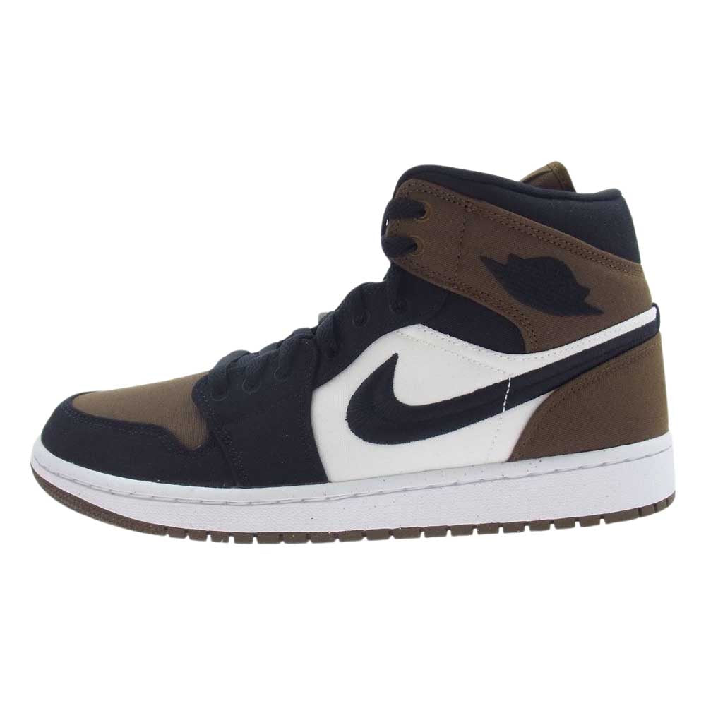 NIKE ナイキ DV0427-301 WMNS Air Jordan 1 AJ1 Mid SE "Olive Toe" ウィメンズ エアジョーダン ミッド オリーブトゥ スニーカー モスグリーン系 28cm【新古品】【未使用】【中古】