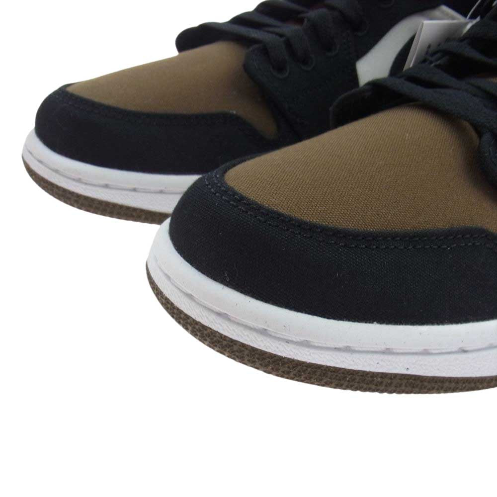 NIKE ナイキ DV0427-301 WMNS Air Jordan 1 AJ1 Mid SE "Olive Toe" ウィメンズ エアジョーダン ミッド オリーブトゥ スニーカー モスグリーン系 28cm【新古品】【未使用】【中古】