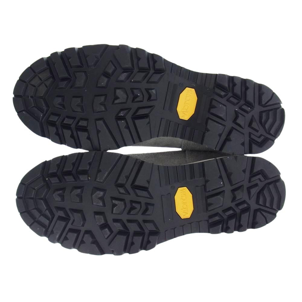 ティーアールフォーサスペンション ダブルストラップ エンジニア ブーツ グレー系 オフホワイト系 8.5【中古】