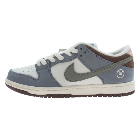 NIKE ナイキ FQ1180-001 SB 堀米 雄斗 Yuto Horigome Dunk Low Pro QS Wolf Grey ダンクロー プロ ウルフグレー ローカット スニーカー ホワイト系 26cm【新古品】【未使用】【中古】