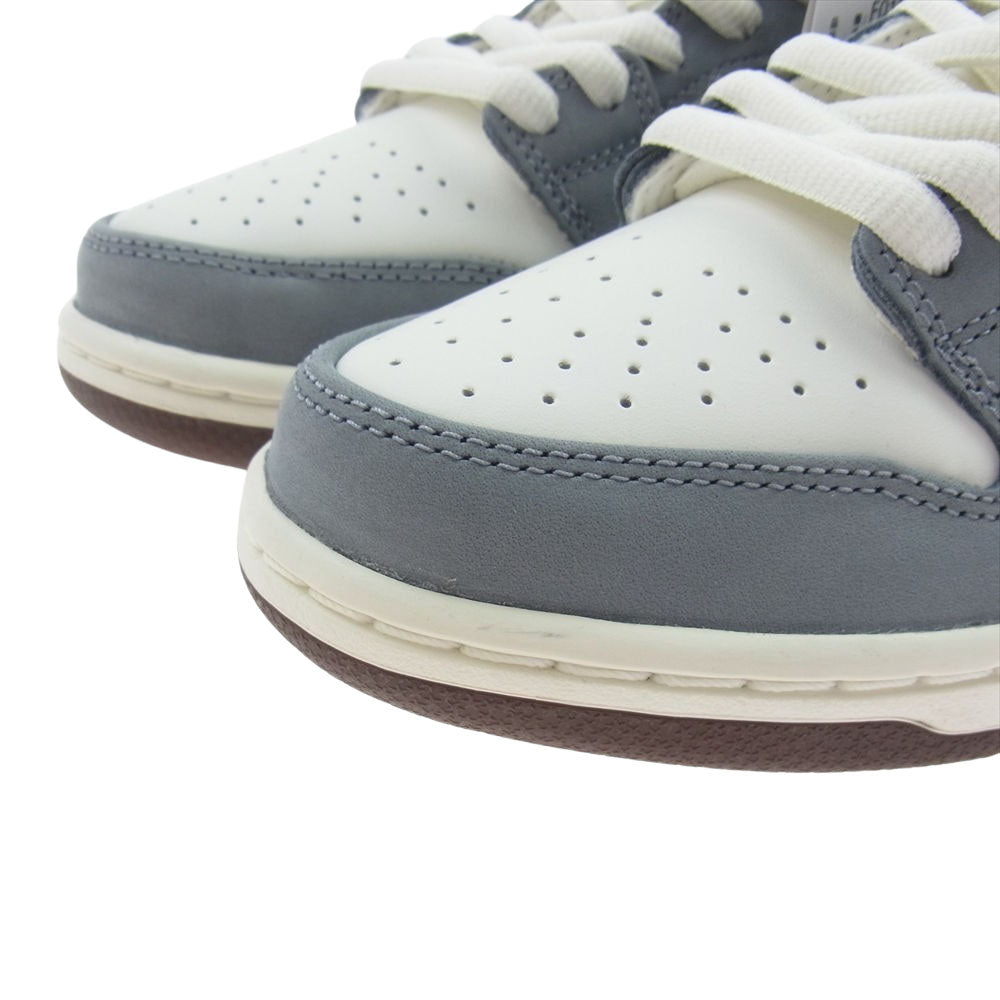 NIKE ナイキ FQ1180-001 SB 堀米 雄斗 Yuto Horigome Dunk Low Pro QS Wolf Grey ダンクロー プロ ウルフグレー ローカット スニーカー ホワイト系 26cm【新古品】【未使用】【中古】