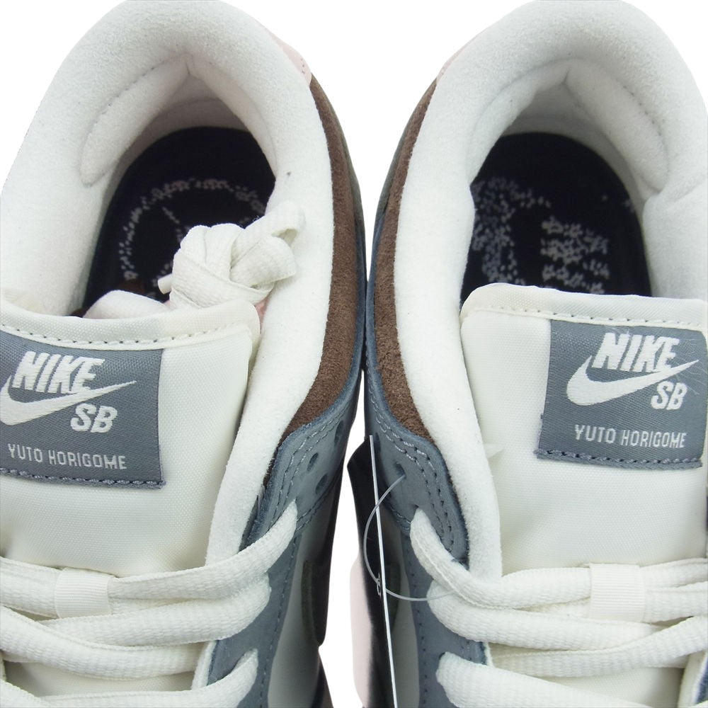 NIKE ナイキ FQ1180-001 SB 堀米 雄斗 Yuto Horigome Dunk Low Pro QS Wolf Grey ダンクロー プロ ウルフグレー ローカット スニーカー ホワイト系 26cm【新古品】【未使用】【中古】