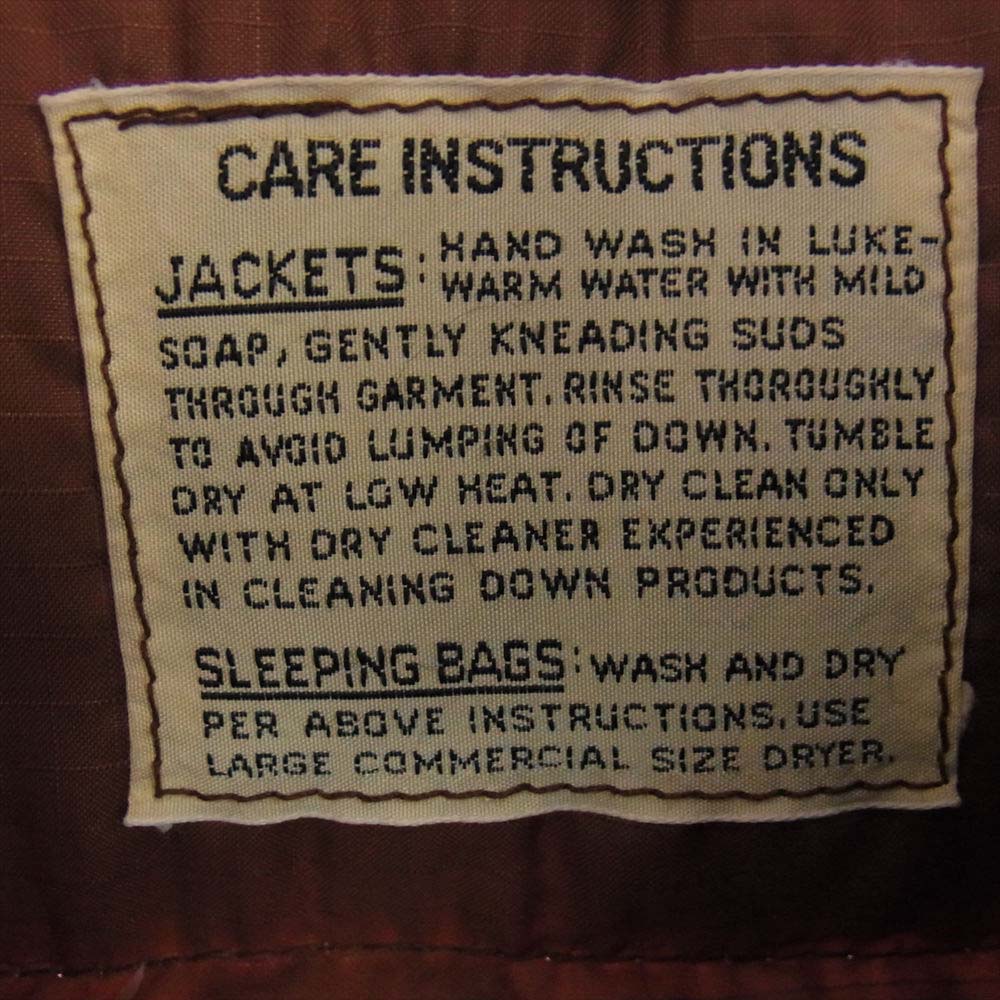 THE NORTH FACE ノースフェイス USA製 茶タグ ダウン ジャケット ブラウン系 M【中古】