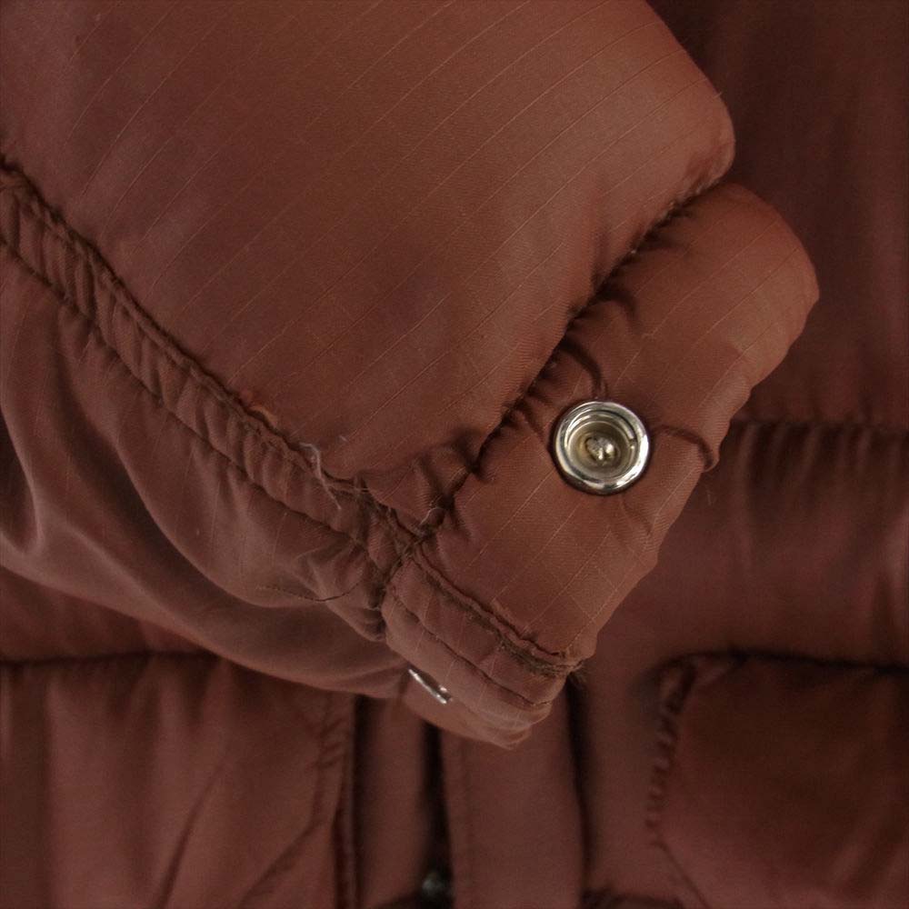 THE NORTH FACE ノースフェイス USA製 茶タグ ダウン ジャケット ブラウン系 M【中古】
