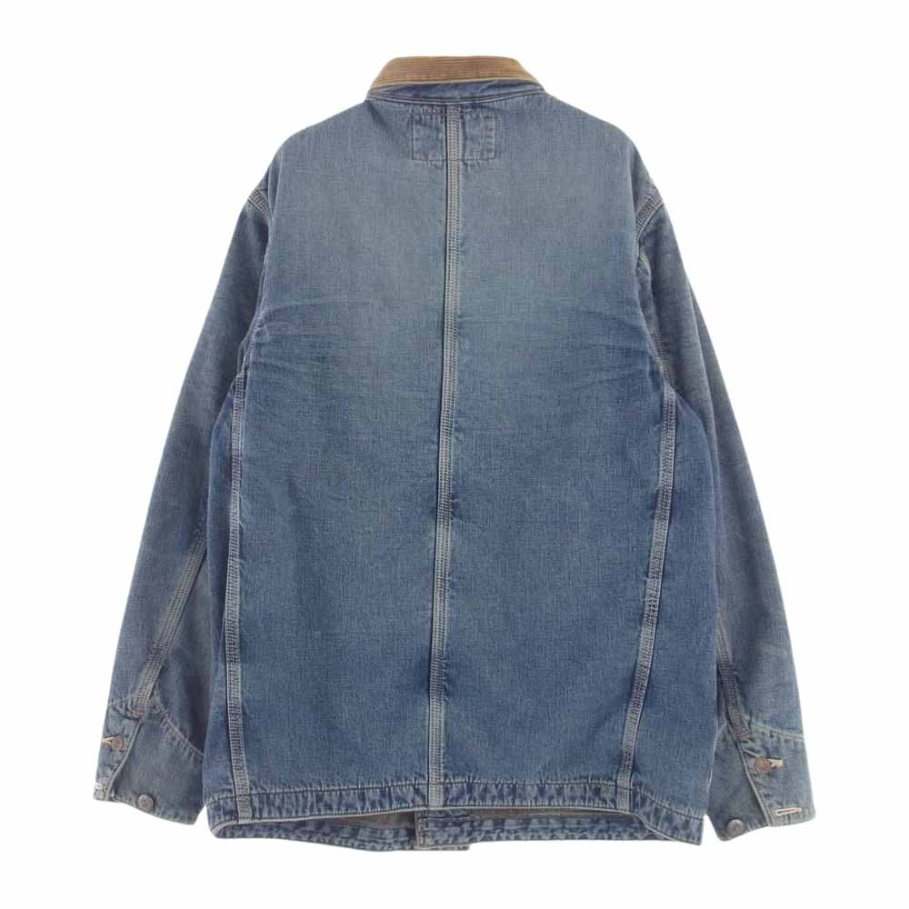 WAREHOUSE ウエアハウス DUCK DIGGER ダックディガー ブランケット付き デニム ジャケット インディゴブルー系 L【中古】