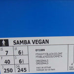 adidas アディダス GY1889 SAMBA VEGAN × DISNEY MICKEY サンバ ヴィーガン × ディズニー ミッキー スニーカー ホワイト系 25cm【中古】