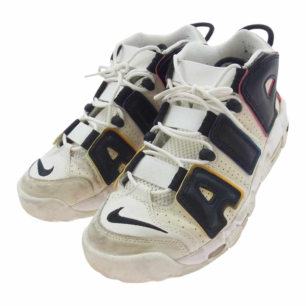 NIKE ナイキ DM1297-100 Air More Uptempo 96 Trading Cards エアモアアップテンポ トレーディングカード スニーカー ホワイト系 ブラック系 25cm【中古】