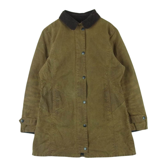 Barbour バブアー 英国製 NEWMARKET JKT UK スリーワラント ニューマーケット オイルド ジャケット カーキ系 ブラウン系 12【中古】