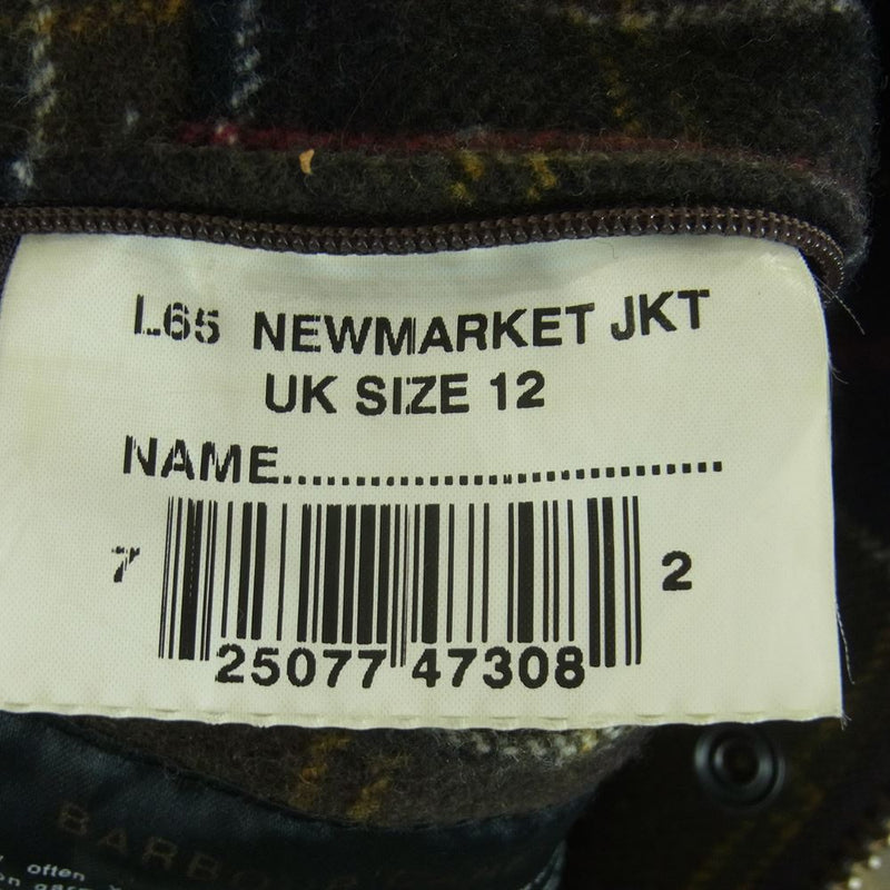 英国製 Barbour/バブアー NEWMARKET オイルドジャケット