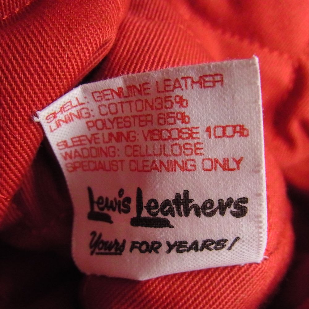 Lewis Leathers ルイスレザー LIGHTNING ライトニング ホースハイド ダブルライダース ジャケット ブルー系 36【中古】
