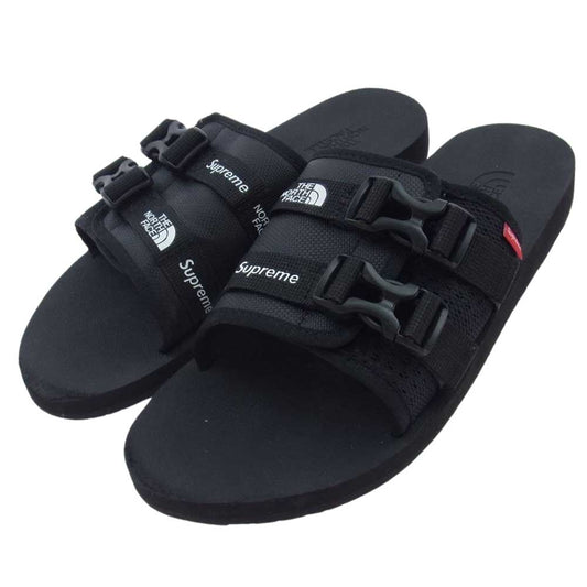 Supreme シュプリーム 22SS NF022531 × The North Face Trekking Sandal ノースフェイス トレッキング サンダル ブラック系 26cm【中古】