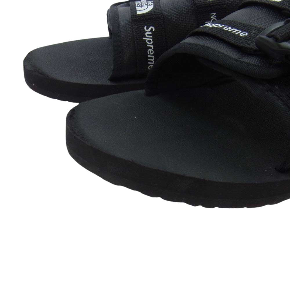 Supreme シュプリーム 22SS NF022531 × The North Face Trekking Sandal ノースフェイス トレッキング サンダル ブラック系 26cm【中古】