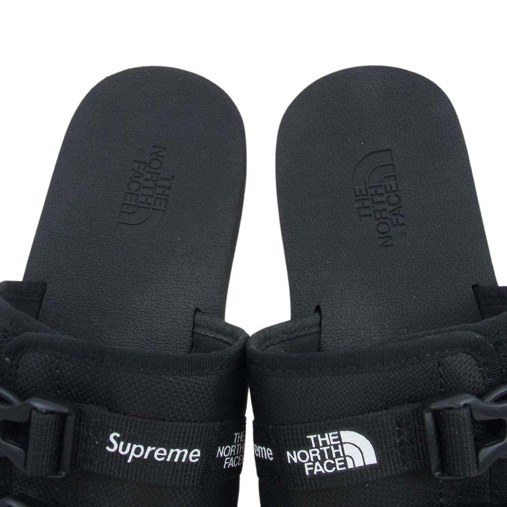 Supreme シュプリーム 22SS NF022531 × The North Face Trekking Sandal ノースフェイス トレッキング サンダル ブラック系 26cm【中古】