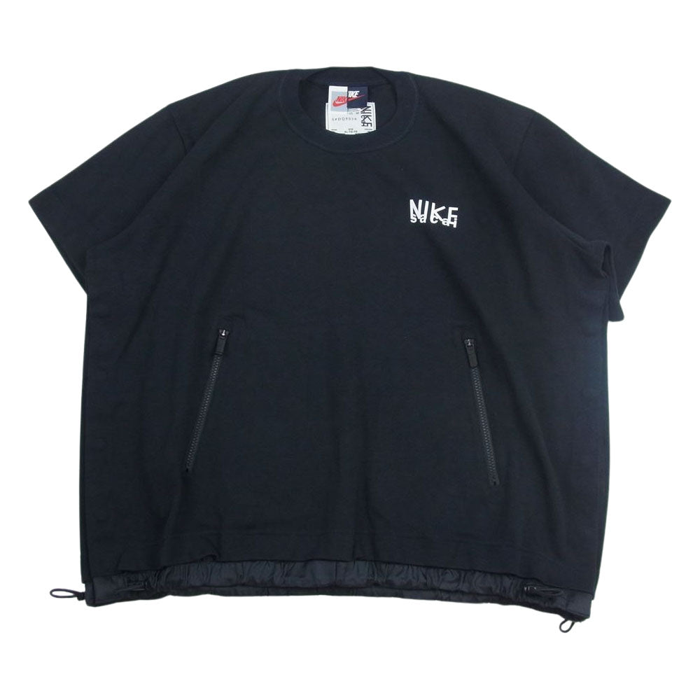Sacai サカイ DQ9056-010 × NIKE ナイキ AS U NRG SS TOP ショートスリーブ Tシャツ ブラック系 XL【中古】