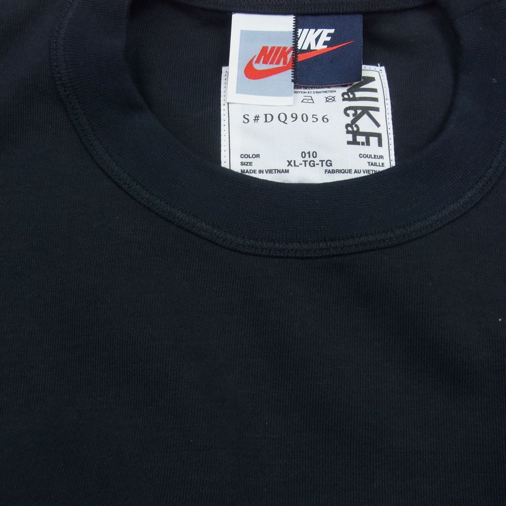 Sacai サカイ DQ9056-010 × NIKE ナイキ AS U NRG SS TOP ショートスリーブ Tシャツ ブラック系 XL【中古】