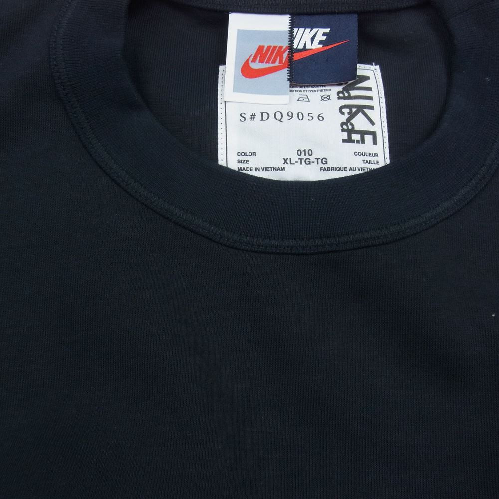 Nike × Sacai ショートスリーブトップ　Lサイズ 正規品 ブラックカラーブラック