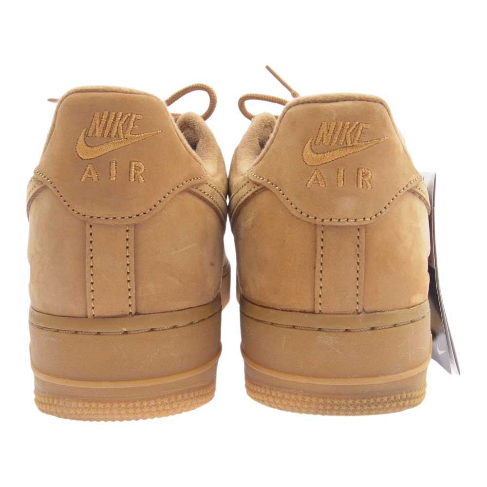 Supreme シュプリーム 21AW DN1555 200 × NIKE AIR FORCE 1 LOW W ナイキ エア フォース 1 ロー ウィート スニーカー ライトブラウン系 26cm【中古】