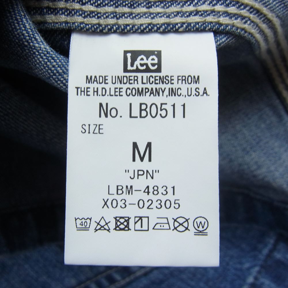 STANDARD CALIFORNIA スタンダードカリフォルニア LEE × SD COVERALL JACKET VW リー カバーオール ジャケット インディゴブルー系 M【新古品】【未使用】【中古】