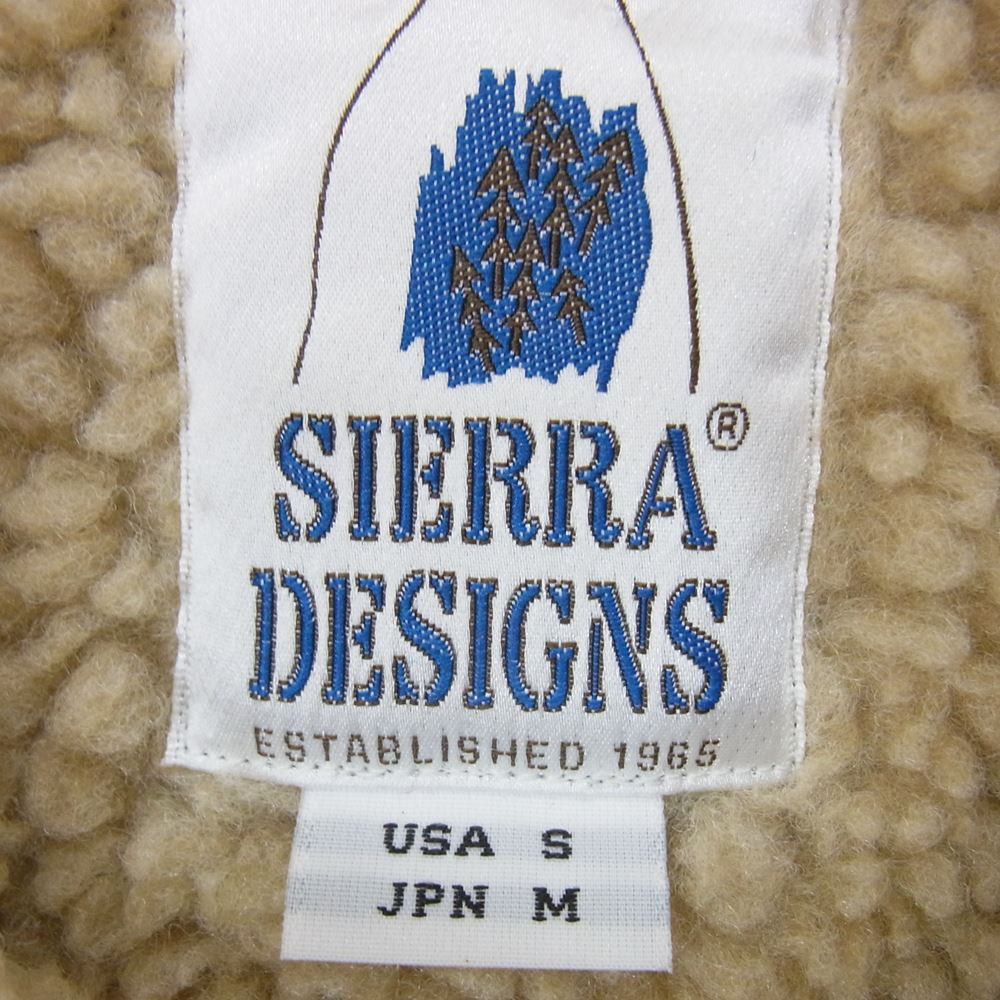 SIERRA DESIGNS シエラデザイン 6504 BLUE LABEL 65/35クロス ボア マウンテンパーカー ブラック系 M【中古】