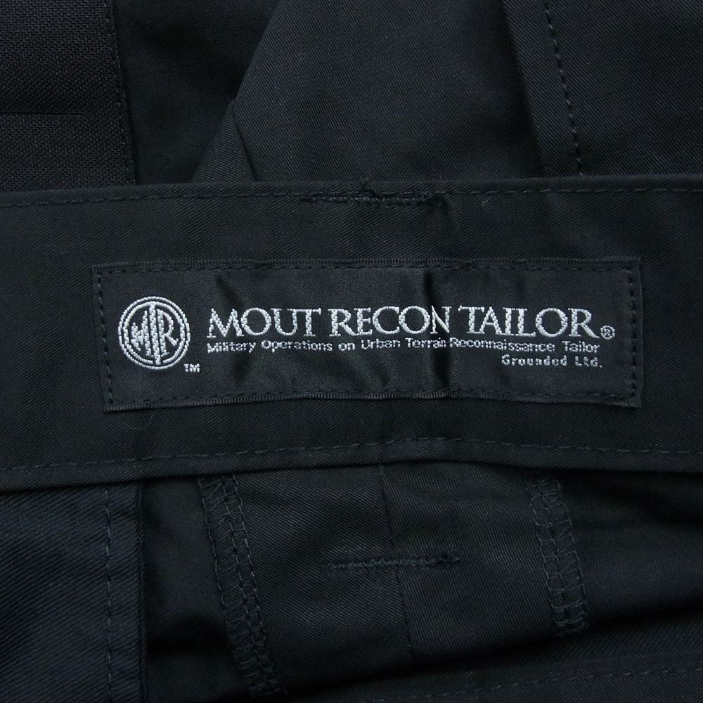 マウトリーコンテーラー MT0710 MDU PANTS コットン ナイロン カーゴパンツ ブラック系 46【新古品】【未使用】【中古】