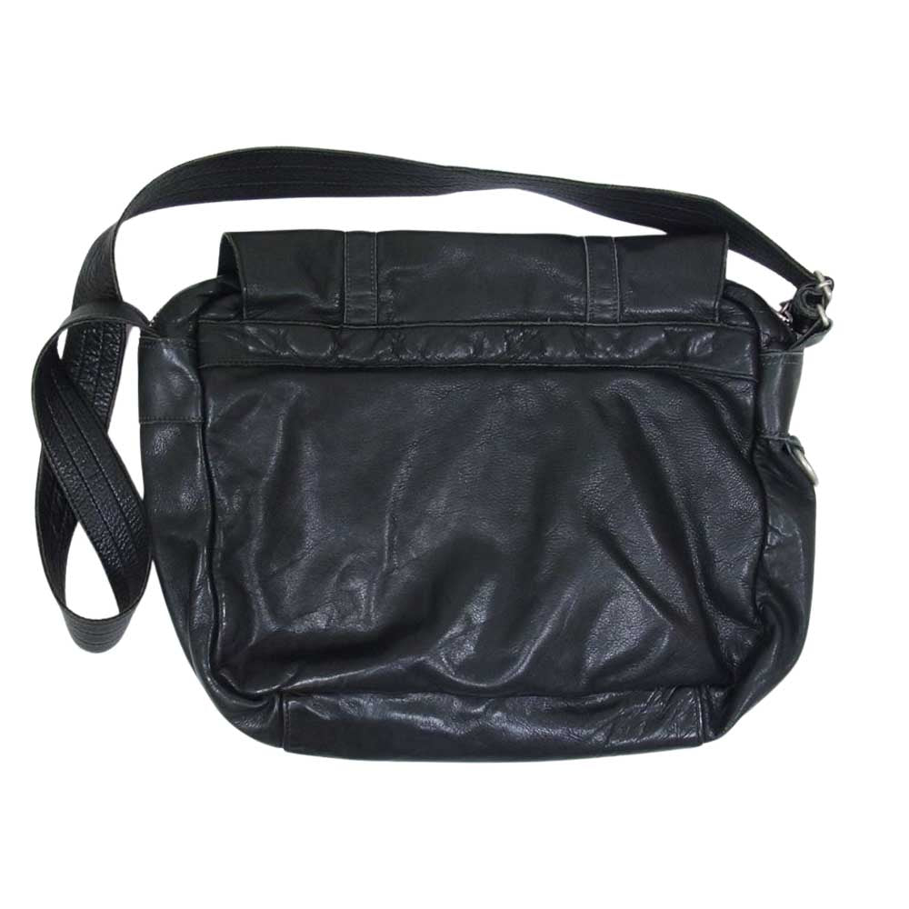 UNITED ARROWS ユナイテッドアローズ BEAUTY&YOUTH ビューティアンドユース 黒タグ レザー ショルダーバッグ ブラック系【中古】