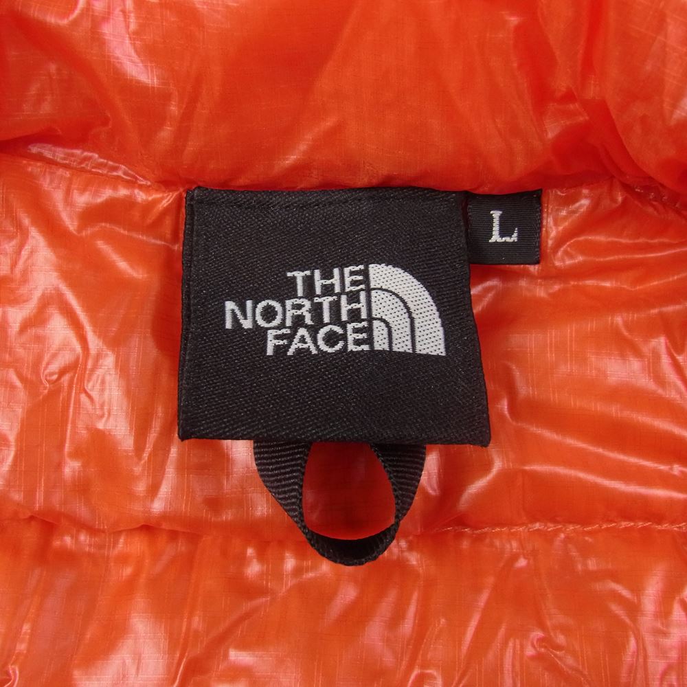 THE NORTH FACE ノースフェイス ND18174 LIGHT HEAT JACKET ライト ヒート ジャケット オレンジ系 L【中古】