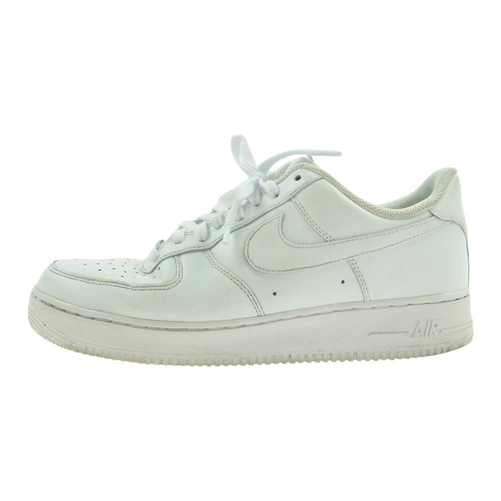NIKE ナイキ CW2288 111 IR FORCE 1 07 エア フォース 1 07 オールホワイト スニーカー ホワイト系 27.5cm【中古】