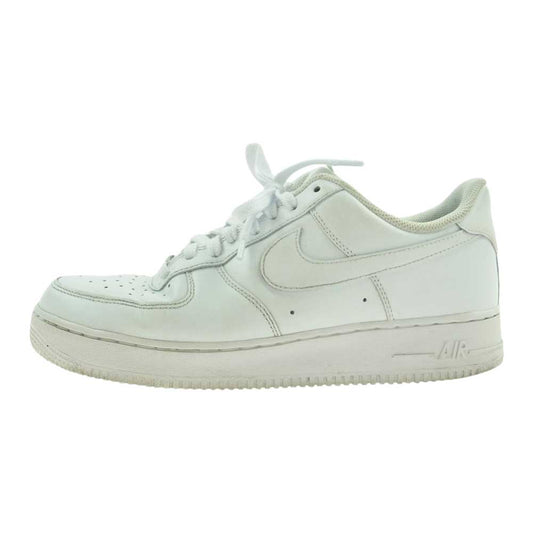 NIKE ナイキ CW2288 111 IR FORCE 1 07 エア フォース 1 07 オールホワイト スニーカー ホワイト系 27.5cm【中古】