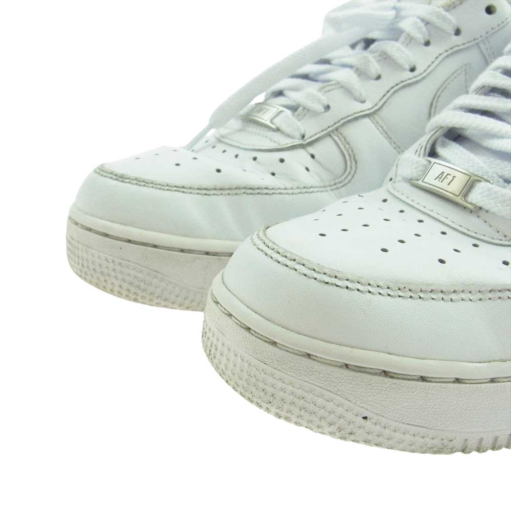 NIKE ナイキ CW2288 111 IR FORCE 1 07 エア フォース 1 07 オールホワイト スニーカー ホワイト系 27.5cm【中古】
