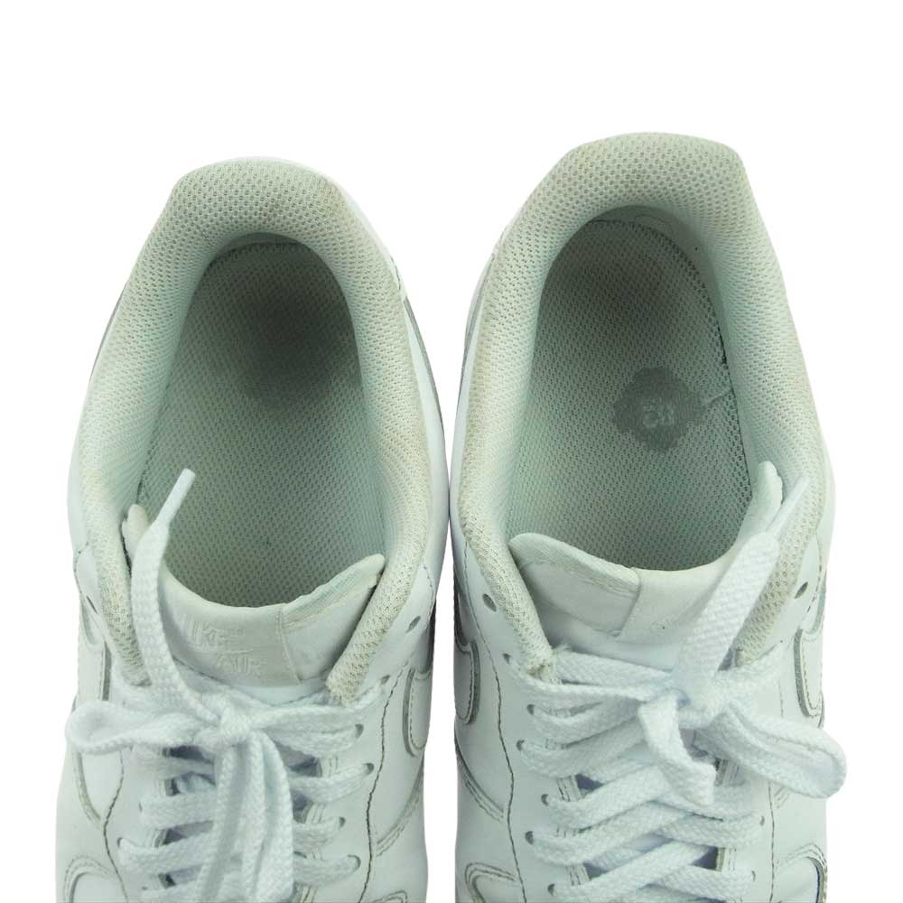 NIKE ナイキ CW2288 111 IR FORCE 1 07 エア フォース 1 07 オールホワイト スニーカー ホワイト系 27.5cm【中古】