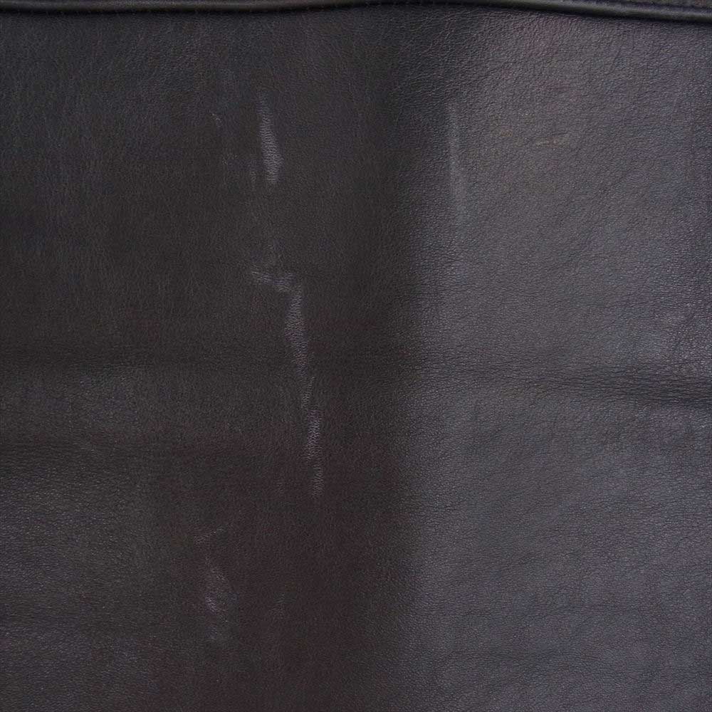 トリプルシックス センタージップ シングル ライダース ジャケット ブラック系 34【中古】