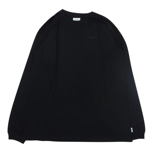 WTAPS ダブルタップス 20SS 201ATDT-LT02S CIRCA L/S TEE 長袖 Tシャツ カットソー ブラック系 03【中古】