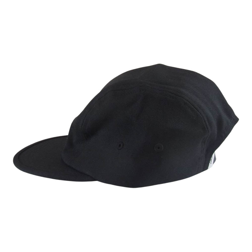 WTAPS ダブルタップス 231HCDT-HT01 WUT ロゴ ポリエステル キャップ ブラック系 00【新古品】【未使用】【中古】