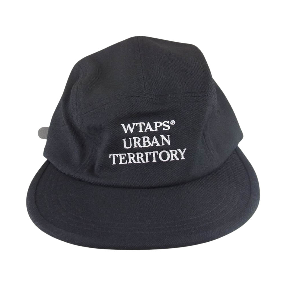 WTAPS ダブルタップス 231HCDT-HT01 WUT ロゴ ポリエステル キャップ ブラック系 00【新古品】【未使用】【中古】