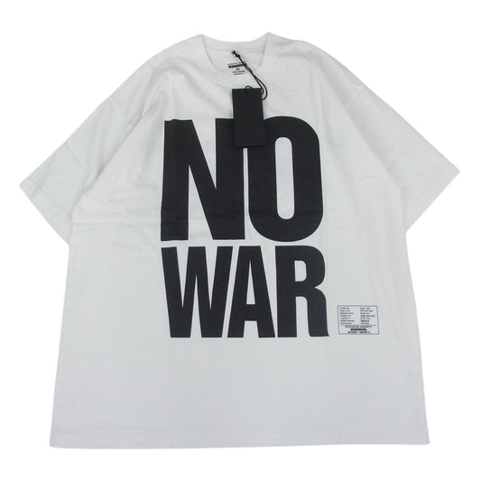 NEIGHBORHOOD ネイバーフッド 22SS 221PCKHN-STM01S × KATHARINE HAMNETT キャサリン ハムネット NHKH / C-TEE . SS スローガン Tシャツ ホワイト系 XL【極上美品】【中古】