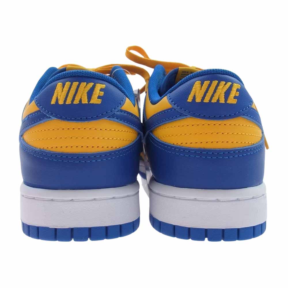 NIKE ナイキ DD1391-402 Dunk Low Blue Jay and University Gold ダンク ロー ブルージェイ アンド ユニバーシティ ゴールド スニーカー ブルー系 イエロー系 27.5cm【新古品】【未使用】【中古】