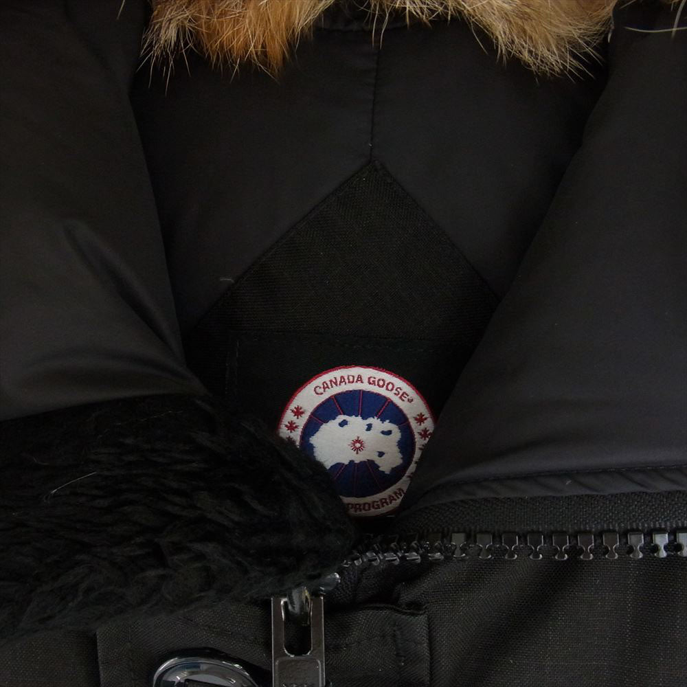 CANADA GOOSE カナダグース 3481JMB R  国内正規品 グリフィン EDIFICE別注 CRESTON クレストン ブラックレーベル ブラックディスク ダウンジャケット ブラック系 XS【中古】