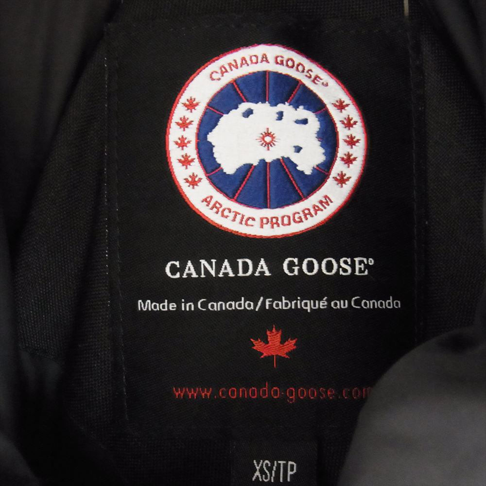 CANADA GOOSE カナダグース 3481JMB R  国内正規品 グリフィン EDIFICE別注 CRESTON クレストン ブラックレーベル ブラックディスク ダウンジャケット ブラック系 XS【中古】