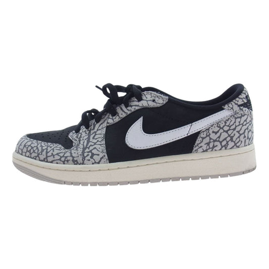 NIKE ナイキ CZ0790-001 1 Retro Low OG AJ1 Black Cement スニーカー ブラック系 27cm【中古】