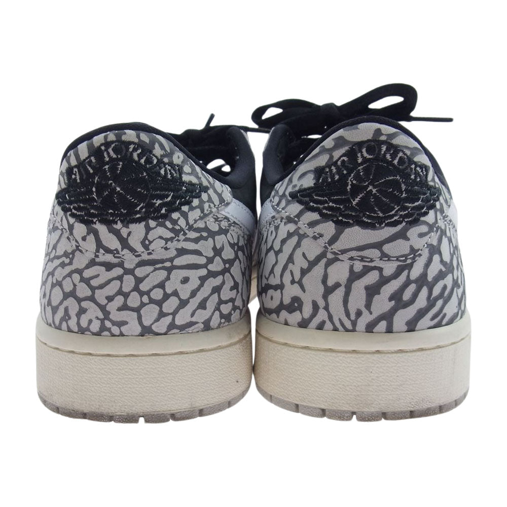 NIKE ナイキ CZ0790-001 1 Retro Low OG AJ1 Black Cement スニーカー ブラック系 27cm【中古】