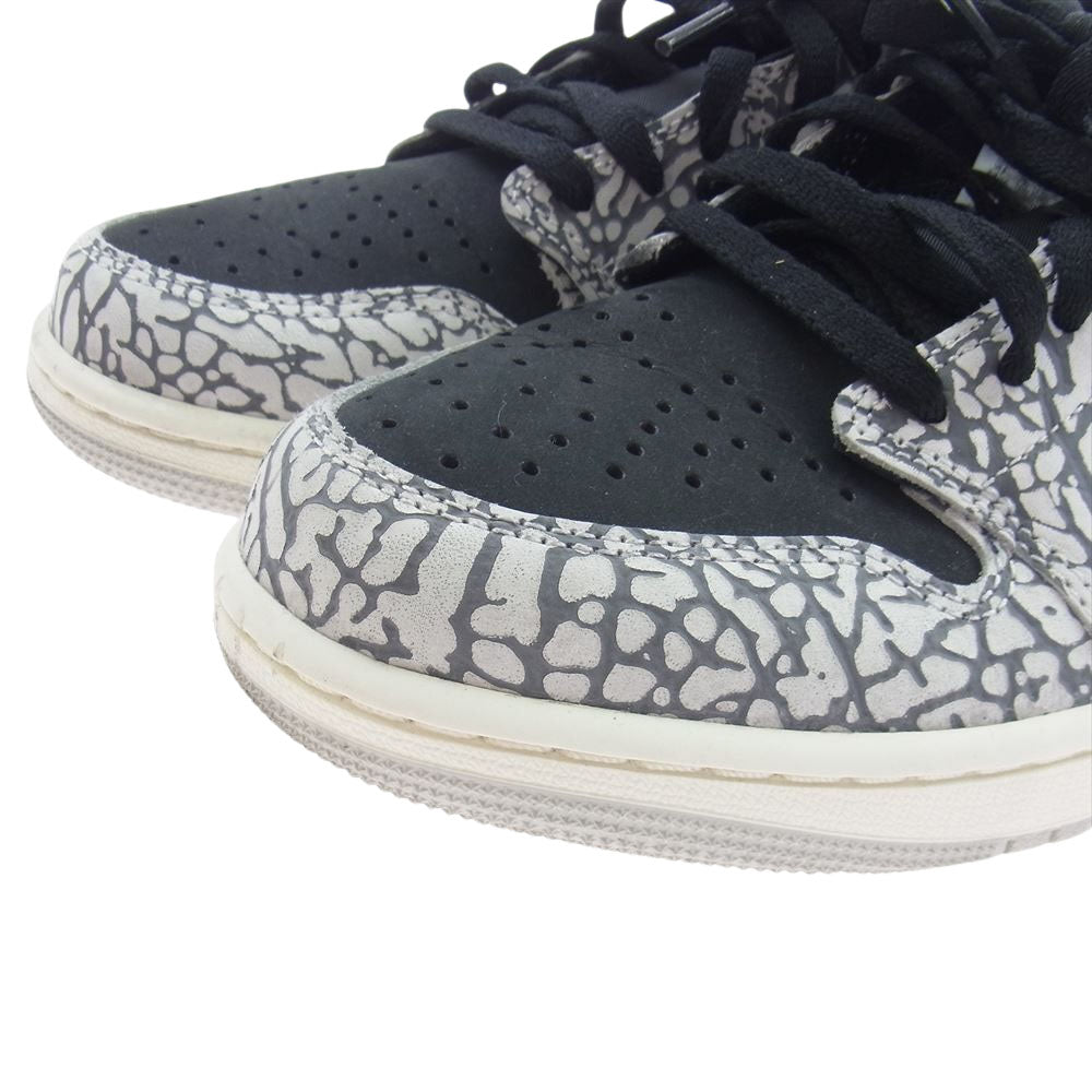 NIKE ナイキ CZ0790-001 1 Retro Low OG AJ1 Black Cement スニーカー ブラック系 27cm【中古】