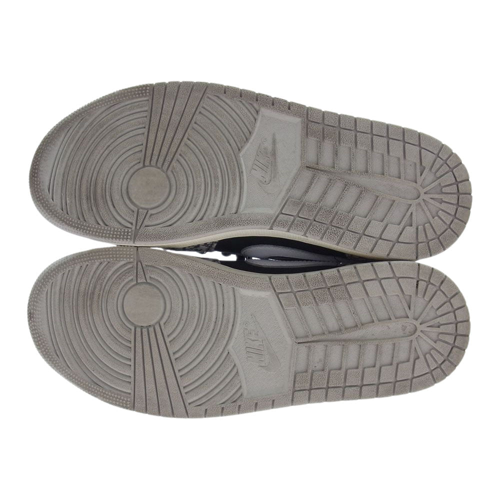 NIKE ナイキ CZ0790-001 1 Retro Low OG AJ1 Black Cement スニーカー ブラック系 27cm【中古】