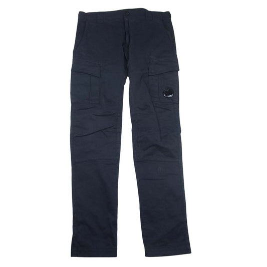 C.P.Company シーピーカンパニー 07CMPA186A 国内正規品 カーゴ トラウザーズ パンツ ネイビー系 46【中古】