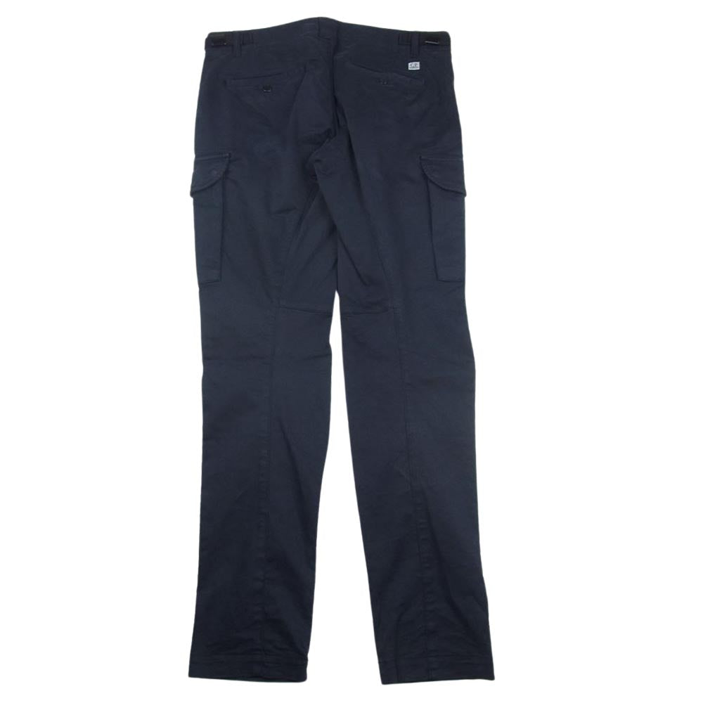 C.P.Company シーピーカンパニー 07CMPA186A 国内正規品 カーゴ トラウザーズ パンツ ネイビー系 46【中古】