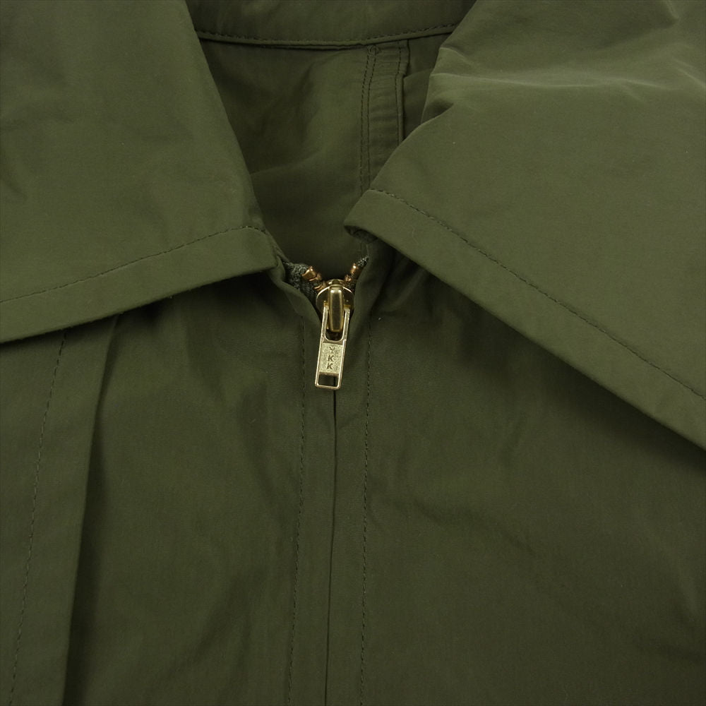 トーガプルラ TP92-FA233 Shape memory polyester coat メモリー ポリエステル トレンチ コート カーキ系 36【中古】