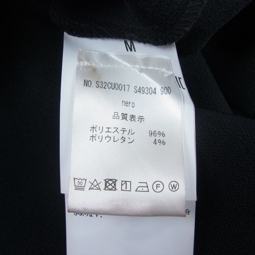 MAISON MARGIELA メゾンマルジェラ 18AW S32CU0017 MM6 エムエムシックス アシンメトリー ジャガード ドレス ワンピース ブラック系 M【中古】
