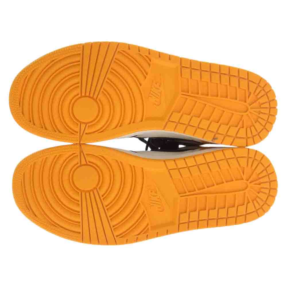 NIKE ナイキ 555088-711 AIR JORDAN 1 AJ1 RETRO HIGH OG Taxi エアジョーダン レトロ ハイカット スニーカー タクシー マルチカラー系 27cm【新古品】【未使用】【中古】