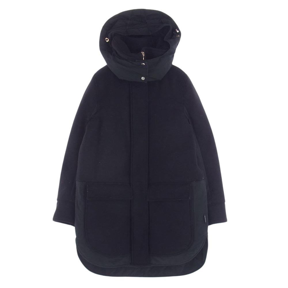 MONCLER モンクレール 国内正規品 NOMIA GIUBBOTTO ノミア ウール ダウンコート ブラック系【中古】