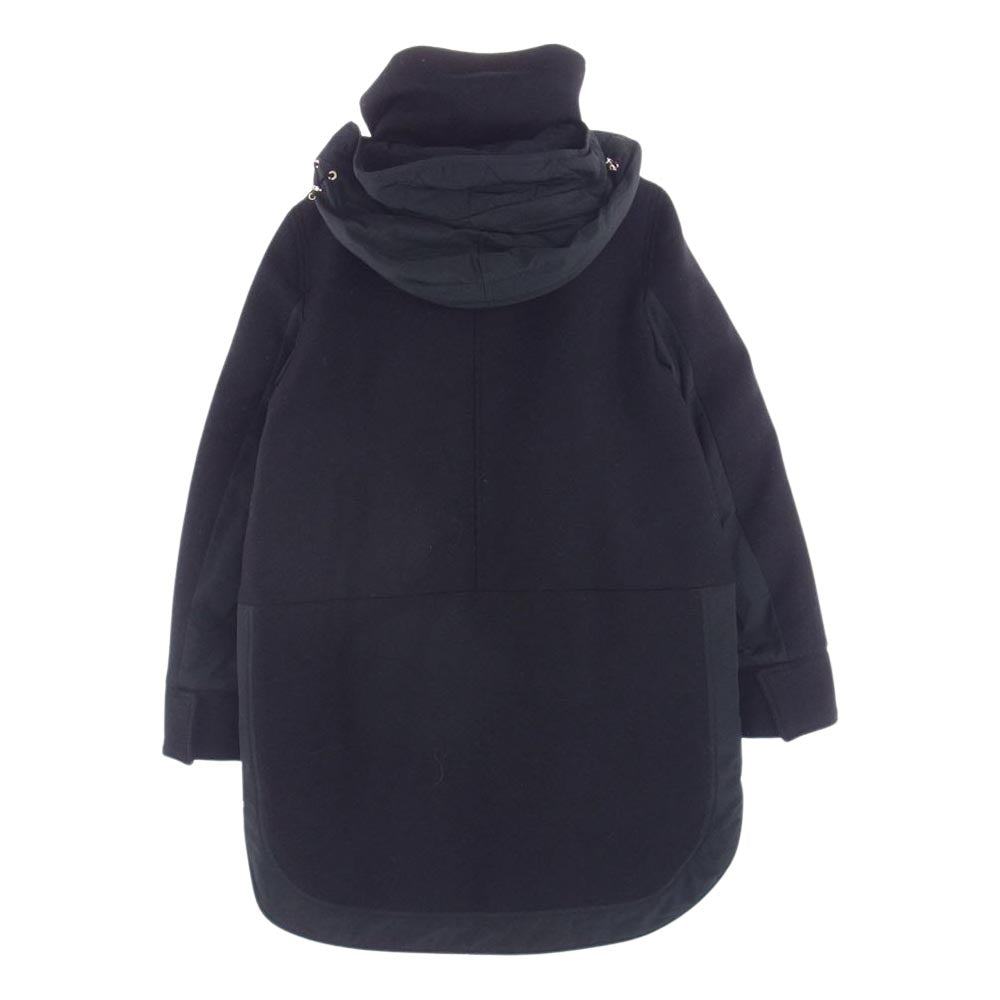 MONCLER モンクレール 国内正規品 NOMIA GIUBBOTTO ノミア ウール ダウンコート ブラック系【中古】