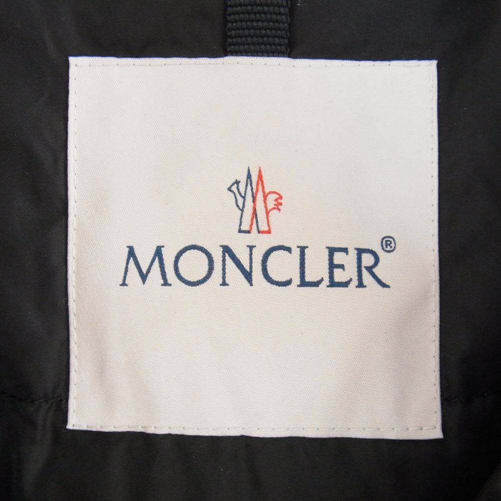 MONCLER モンクレール 国内正規品 NOMIA GIUBBOTTO ノミア ウール ダウンコート ブラック系【中古】